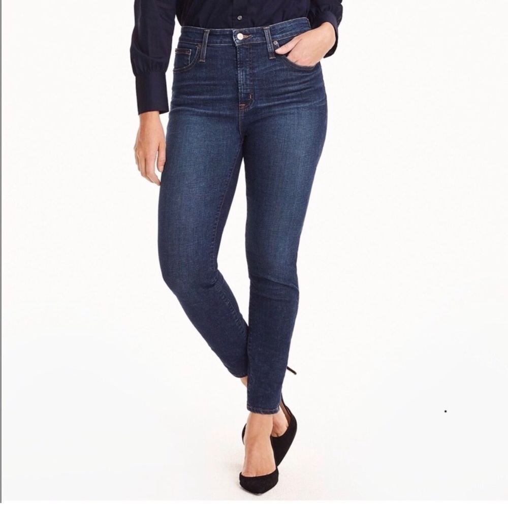 J. Crew Women's Toothpick 8” Skinny Jeans